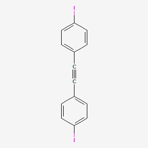 molecular formula C14H8I2 B1610228 双(4-碘苯基)乙炔 CAS No. 67973-34-6