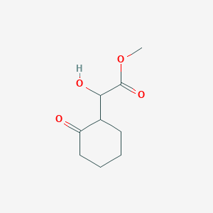 molecular formula C9H14O4 B1610239 Methyl 2-hydroxy-2-(2-oxocyclohexyl)acetate CAS No. 352547-75-2