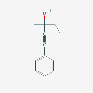 molecular formula C12H14O B161025 3-甲基-1-苯基戊-1-炔-3-醇 CAS No. 1966-65-0