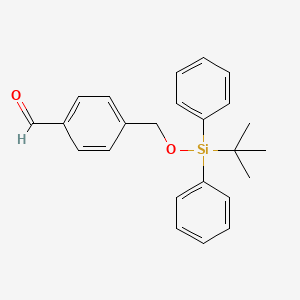 Benzaldehyde, 4-[[[(1,1-dimethylethyl)diphenylsilyl]oxy]methyl]-