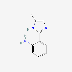 2-(4-methyl-1H-imidazol-2-yl)aniline