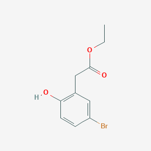 Ethyl 2-(5-bromo-2-hydroxyphenyl)acetate