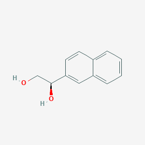 molecular formula C12H12O2 B1610304 (1r)-1-(Naphthalen-2-Yl)ethane-1,2-Diol CAS No. 49801-14-1