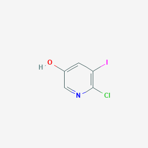 molecular formula C5H3ClINO B1610315 6-氯-5-碘吡啶-3-醇 CAS No. 444902-34-5