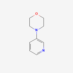 molecular formula C9H12N2O B1610340 4-(Pyridin-3-yl)morpholine CAS No. 92670-29-6