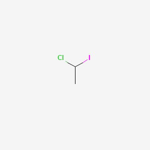 molecular formula C2H4ClI B1610347 1-Chloro-1-iodoethane CAS No. 594-00-3