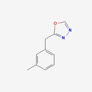 molecular formula C10H10N2O B1610364 2-(3-Methylbenzyl)-1,3,4-oxadiazole CAS No. 1026573-04-5