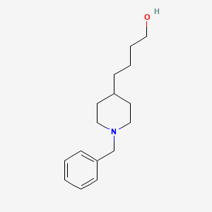 B1610382 4-(1-Benzylpiperidin-4-YL)butan-1-OL CAS No. 318508-02-0