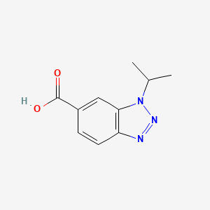 B1610389 3-isopropyl-3H-benzotriazole-5-carboxylic acid CAS No. 467235-05-8