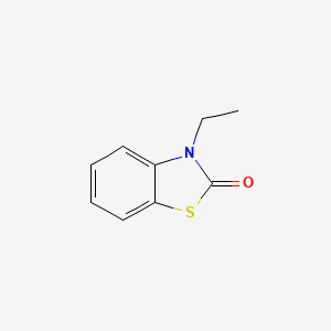 B1610396 2(3H)-Benzothiazolone, 3-ethyl- CAS No. 6468-14-0