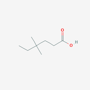 molecular formula C8H16O2 B1610416 4,4-Dimethylhexanoic acid CAS No. 2979-89-7
