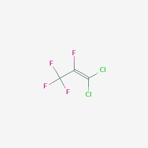 molecular formula C3Cl2F4 B1610421 1,1-Dichloro-2,3,3,3-tetrafluoroprop-1-ene CAS No. 2804-55-9