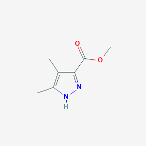molecular formula C7H10N2O2 B1610451 Methyl 4,5-dimethyl-1H-pyrazole-3-carboxylate CAS No. 60858-33-5