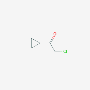 molecular formula C5H7ClO B1610452 2-Chloro-1-cyclopropylethan-1-one CAS No. 7379-14-8