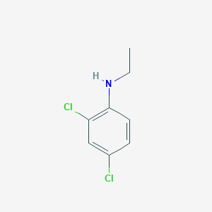 molecular formula C8H9Cl2N B1610464 2,4-dichloro-N-ethylaniline CAS No. 35113-89-4