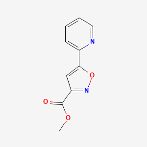 Methyl 5-(2-Pyridyl)isoxazole-3-carboxylate