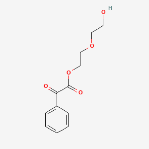 molecular formula C12H14O5 B1610468 Benzeneacetic acid, alpha-oxo-, 2-(2-hydroxyethoxy)ethyl ester CAS No. 442536-99-4