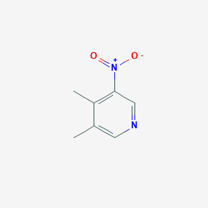 molecular formula C7H8N2O2 B1610478 3,4-Dimethyl-5-nitropyridine CAS No. 65169-36-0