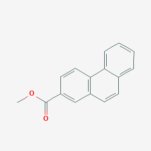 molecular formula C16H12O2 B1610483 Methyl phenanthrene-2-carboxylate CAS No. 25308-63-8