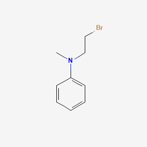 molecular formula C9H12BrN B1610488 N-(2-溴乙基)-N-甲基苯胺 CAS No. 51905-47-6