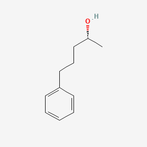 molecular formula C11H16O B1610489 (R)-alpha-Methylbenzenebutanol CAS No. 73494-49-2