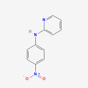 molecular formula C11H9N3O2 B1610492 N-(4-硝基苯基)吡啶-2-胺 CAS No. 24068-29-9