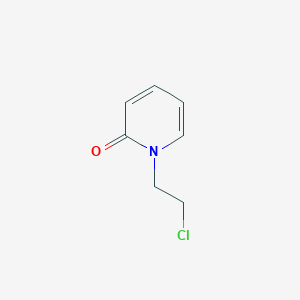 molecular formula C7H8ClNO B1610494 1-(2-chloroethyl)pyridin-2(1H)-one CAS No. 51323-39-8