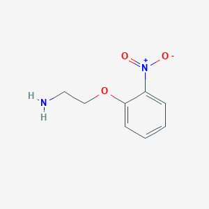 molecular formula C8H10N2O3 B1610507 2-(2-硝基苯氧基)乙胺 CAS No. 74443-42-8
