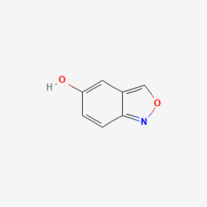 molecular formula C7H5NO2 B1610519 5-Hydroxybenzo[c]isoxazole CAS No. 454466-62-7
