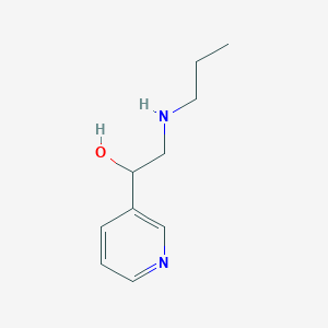 2-(Propylamino)-1-(pyridin-3-yl)ethanol
