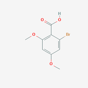 molecular formula C9H9BrO4 B1610524 2-Bromo-4,6-dimethoxybenzoic acid CAS No. 62827-49-0