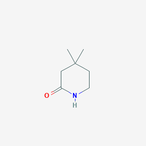 molecular formula C7H13NO B1610525 4,4-Dimethylpiperidin-2-one CAS No. 55047-81-9