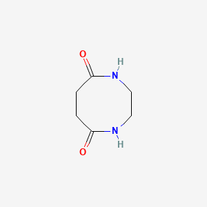 molecular formula C6H10N2O2 B1610527 1,4-Diazocane-5,8-dione CAS No. 57531-01-8