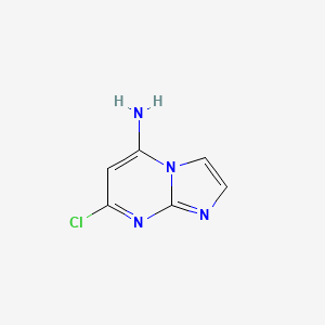 7-Chloroimidazo[1,2-a]pyrimidin-5-amine