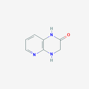 molecular formula C7H7N3O B1610545 3,4-Dihydropyrido[2,3-b]pyrazin-2(1H)-one CAS No. 67074-78-6