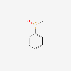 molecular formula C7H8OP+ B1610546 Methyl(phenyl)phosphine oxide CAS No. 19315-13-0