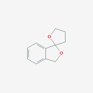 molecular formula C11H12O2 B161055 4,5-Dihydro-3H,3'H-spiro[furan-2,1'-isobenzofuran] CAS No. 139697-84-0