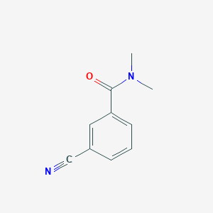 molecular formula C10H10N2O B1610561 3-氰基-N,N-二甲基苯甲酰胺 CAS No. 33322-63-3