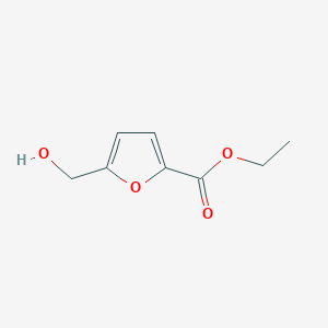 molecular formula C8H10O4 B1610582 Ethyl 5-(hydroxymethyl)furan-2-carboxylate CAS No. 76448-73-2