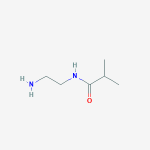 molecular formula C6H14N2O B1610591 N-(2-aminoethyl)-2-methylpropanamide CAS No. 53673-16-8