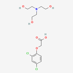 molecular formula C14H21Cl2NO6 B1610599 2,4-D-trolamine CAS No. 2569-01-9