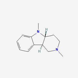 (4aR,9bR)-2,5-Dimethyl-2,3,4,4a,5,9b-hexahydro-1H-pyrido[4,3-b]indole