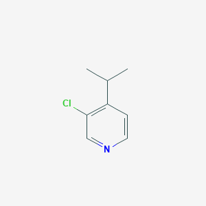 molecular formula C8H10ClN B1610668 3-Chloro-4-isopropylpyridine CAS No. 90731-99-0