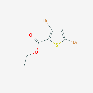 molecular formula C7H6Br2O2S B1610669 Ethyl 3,5-dibromothiophene-2-carboxylate CAS No. 62224-22-0