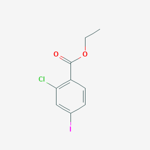 molecular formula C9H8ClIO2 B1610674 Ethyl 2-Chloro-4-iodobenzoate CAS No. 92712-69-1