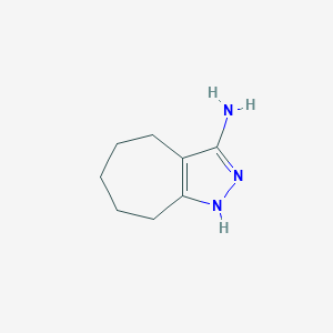 2,4,5,6,7,8-Hexahydrocyclohepta[c]pyrazol-3-amine