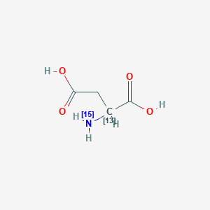 DL-Aspartic acid-2-13C,15N