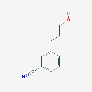 B1610696 3-(3-Hydroxypropyl)benzonitrile CAS No. 83101-13-7