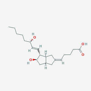 molecular formula C21H34O4 B161070 Carbacyclin CAS No. 69609-77-4
