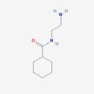 molecular formula C9H18N2O B1610729 N-(2-aminoethyl)cyclohexanecarboxamide CAS No. 53673-07-7